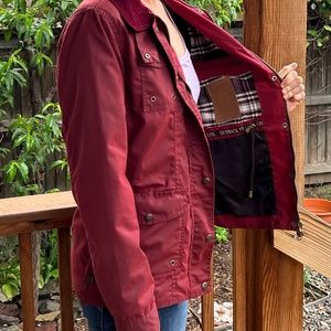 Outback Trading Co Women's Co. Jill-A-Roo Oilskin Jacket - 2184 Berry